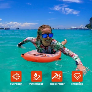 Kid Inflatable Paddle Board Bodyboard - Orange - Canada
