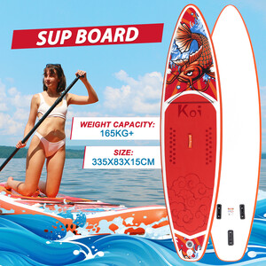 Inflatable Surfing Paddle Board 11' - Sup Koi Orange - Canada