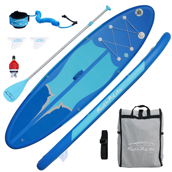 Inflatable Surfing Paddle Board 11' - Blue - Canada