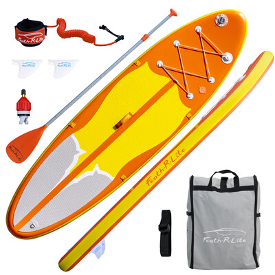 Inflatable Surfing Paddle Board 11' - Orange - Canada